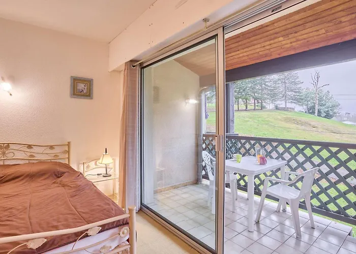 Appartement Lumineux Pour 2 Personnes Avec Balcon Et Parking A - Fr-1-841-8 Barbotan-les-Thermes